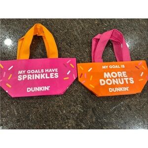 NEW Dunkin’ Donuts Mini Canvas Tote